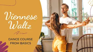 VIENNESE WALTZ FROM BASICS 💃🕺 Dance Classes Online | How to dance Waltz?