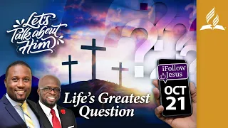 #LTAH Pastor Dane Fletcher - Life's Greatest Question #ifollowjesus EJC Virtual Church Oct 21, 2020
