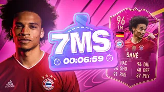 FIFA 21 7 Minute Squad builder!!! 96 Futties Leroy Sane + 92+ Icon moments player pick!!!