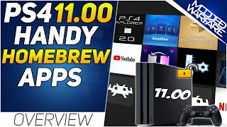 The Best PS4 Homebrew Apps to have on 11.00