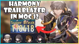 NEW Harmony Trailblazer in MoC 12 with E4 Xueyi | Honkai Star Rail 2.2