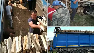 Церкви Рівненщини відправляють дрова на Херсонщину