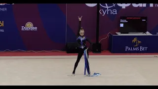 Khrystyna Pohranychna Ribbon Qual 27,900 - International Tournament Sofia 2023