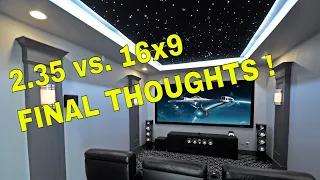 235 vs 16x9 . Final Discussion on what you should get and what to expect. Aspect Ratio Explained