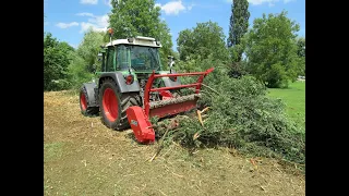 Šumarski malčer INO FORST sa vidia batovima