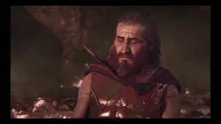 Der spartanische Held Leonidas bei den Thermopylen
