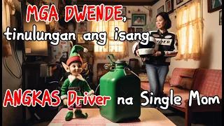 MGA DWENDE, tinulungan ang ANGKAS Driver na Single Mom na Namamasada para sa kanyang Tatlong Anak