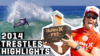 WSL HIGHLIGHTS - 2014 Hurley Pro at Trestles ft Jordy Smith, John Florence, Slater, Medina