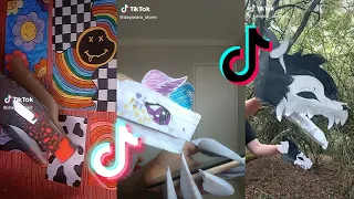 Dragon Puppet Crafts | Paper Dragon TikTok Compilation #35