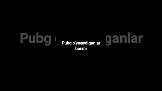 Pubg o’ynaydiganla bomi