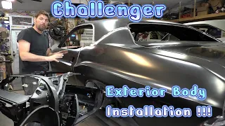 1973 Dodge Challenger Restoration Complete Rear body assembly episode 7