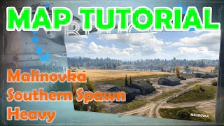 MALINOVKHA South Heavy | World of Tanks Map Tutorial | WoT with BRUCE