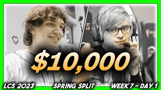 BIG MONEY MOVES (LCS 2023 CoStreams | Spring Split | W7D1)