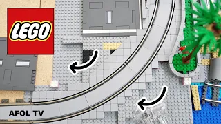 Adding Train Curves & New LEGO Roads!