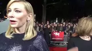 Carol Premiere American Express Gala LFF with Cate Blanchett and Todd Haynes