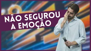 João Guilherme chora e faz apelo a Faustão em despedida emocionante