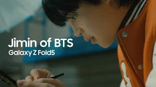 Galaxy x Jimin: Galaxy Z Fold5 - A day in the life of Jimin, shining with S Pen | Samsung​