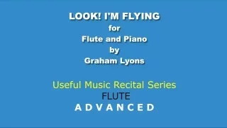Look! I'm Flying - flute and piano