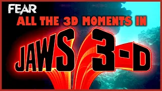 All The Crazy, "In Your Face" 3D Shots In Jaws 3-D | Fear