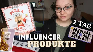 Ich teste 24h INFLUENCER PRODUKTE | jokolade, dirtea, Pam Granola uvm.