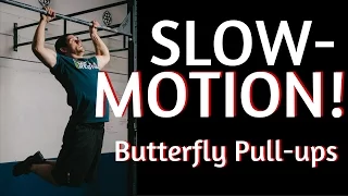 Butterfly Pull-up VS. Kipping Pull-up Tutorial (SLOW MOTION!)