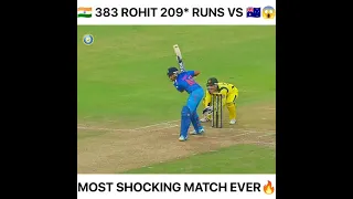 Rohit Sharma 209 Runs against Australia | IND vs Aus | world record of sixes | #indiancricket