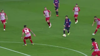 Lionel Messi vs Atletico Madrid (Home 2018/19) 1080i HD