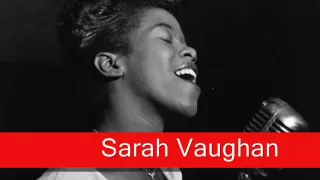 Sarah Vaughan: Ain't Misbehavin'