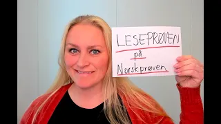 Video 975 LESEPRØVEN på NORSKPRØVEN