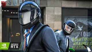 GTA V: 'Jewel Store Heist' Mission RTX™ 3090 Gameplay [4k] Max Settings - QuantV Graphics MOD