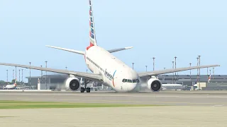 Worst Planes Emergency Landing Without Nose Landing Gear | Xplane 11