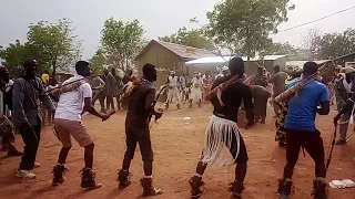 A beautiful cultural dance by Konkombas in the Northern, Region, Ghana