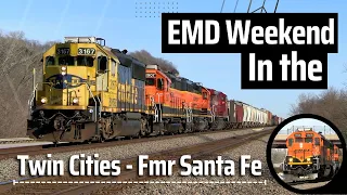 An EMD Weekend in The Twin Cities - Former Santa Fe EMDs on the Main!-