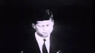 John Fitzgerald Kennedy at the 1960 Democratic Convention