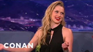 Teresa Palmer Is Australian But Really Hates Koalas | CONAN on TBS