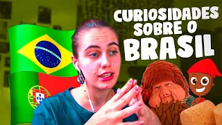 EUROPEIA reage 10 fatos SURPREENDENTES sobre o Brasil 🤯🇧🇷