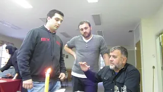 Georgian chant tuning (Malkhaz Erkvanidze demonstrates)