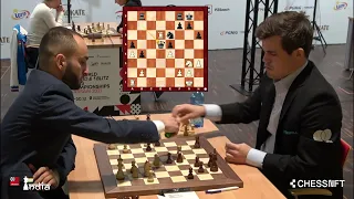 Samvel Ter Sahakyan vs Magnus Carlsen | FIDE World Rapid 2021