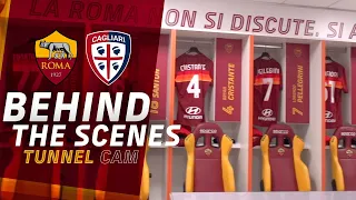 BEHIND THE SCENES 👀 | Roma v Cagliari | Tunnel CAM 2020-21