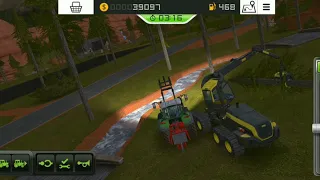 Лесоводство в Farming simulator 18 GAMEPLAY