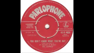 UK New Entry 1961 (221) Ral Donner - You Don't Know What You've Got (Until You Lose It)