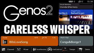 GENOS 2 Tutorial «Careless Whisper» by George Michael (80sLoveSong)