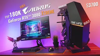 ($3700) 180K FULL AORUS GeForce RTX™ 3080 XTREME Gaming PC Time-Lapse Build + RTX & DLSS ON/OFF Demo