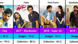 Varun Tej Hits and Flops Budget and Collection Movies List | Gandeevadhari Arjuna