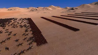 5000 cavalry VS 8 line Spartans | Ultimate Epic Battle Simulator