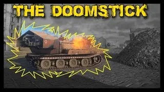 ► World of Tanks Waffenträger auf E-100 Gameplay | The Doomstick - 9,200 Damage