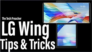 LG Wing 5G Tip & Tricks | Sidelight , 4D Wallpaper, Fingerprint Effects, Swivel Sound Effect |