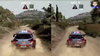 Nintendo Switch Test WRC 8 vs WRC 9 vs WRC 10