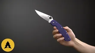 Складной нож Spyderco Military Dark Blue C36GPDBL