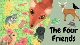 The Four Friends | English Cartoon For Children | Moral Stories For Kids
